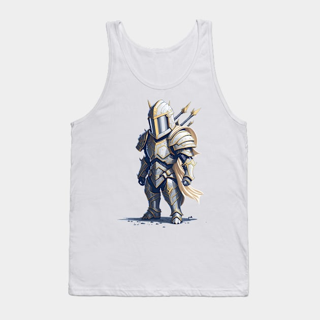 Medieval Light Knight Tank Top by QualityPlusCo